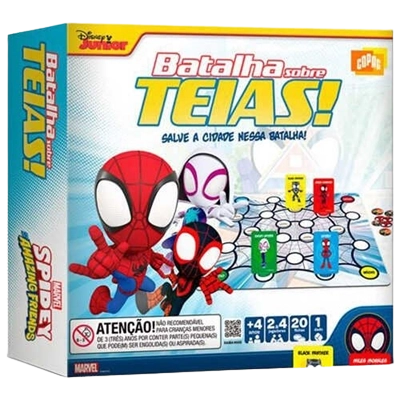 Jogo Copag Marvel Spidey Batalha Teias