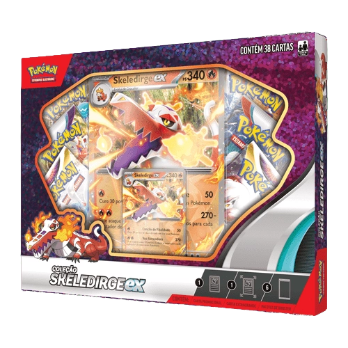 Box Pokemon Parceiros Paldea