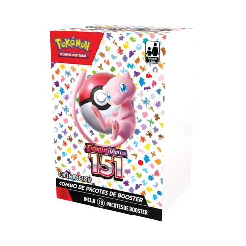 Box Pokemon 151 Escarlate Violeta