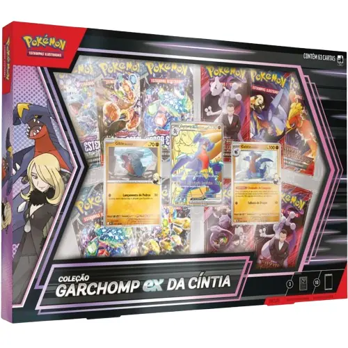 Box Pokemon Ex Garchomp Da Cintia