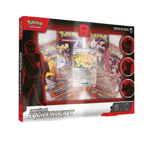 Box Pokemon Ex Equipe Rocket