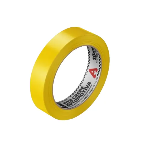 Fita Crepe 18mm X 40m 128 Aut Amarela Adere