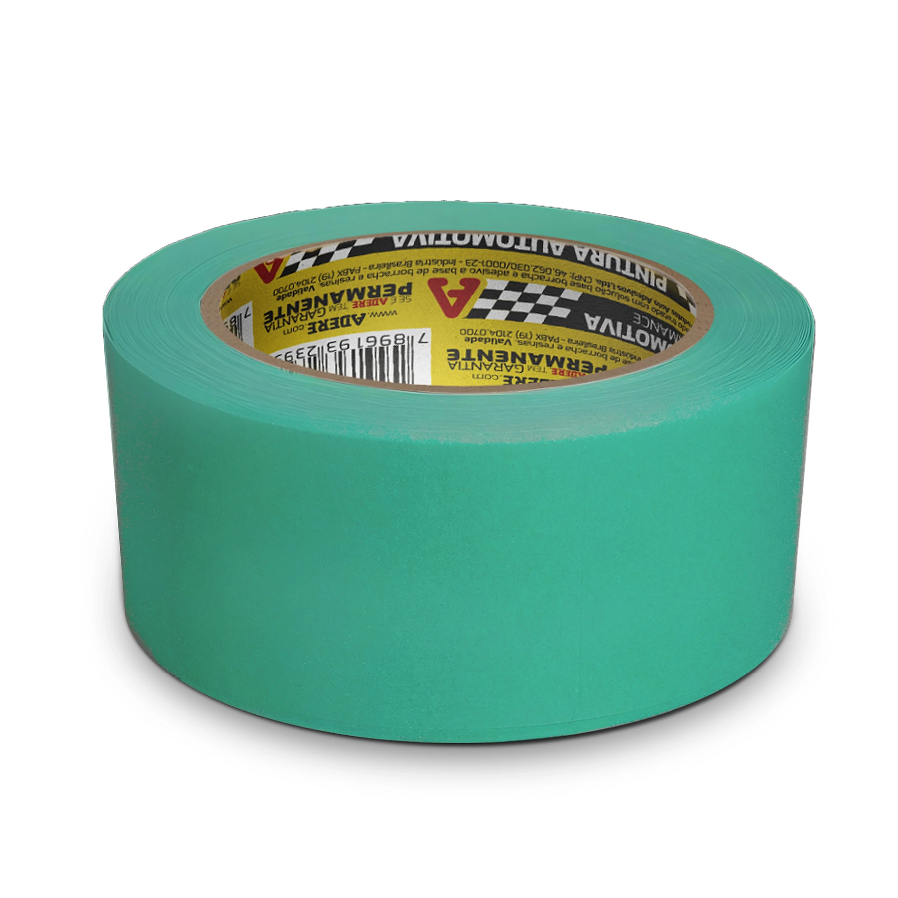 Fita Crepe Automotiva Verde Adere 525 45mmx50m