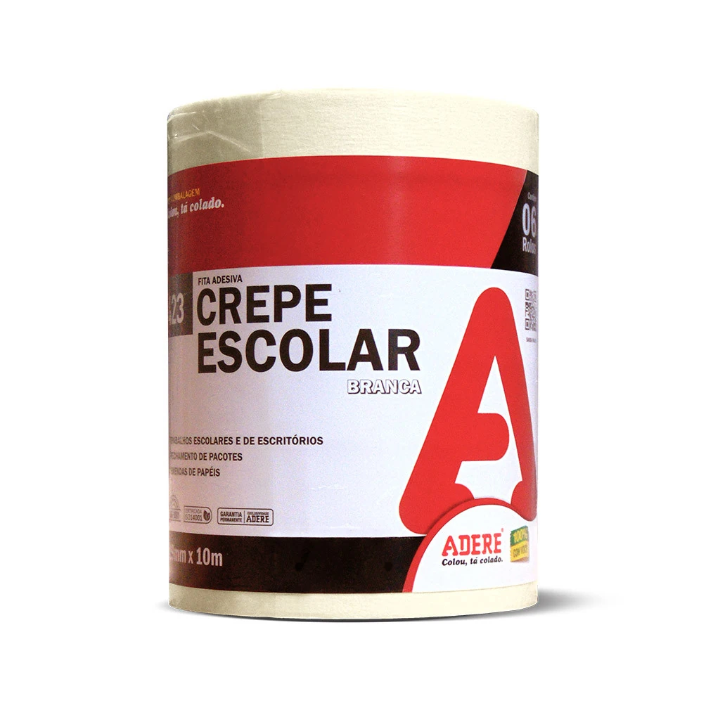 Fita Crepe Adere 19mm X 10m