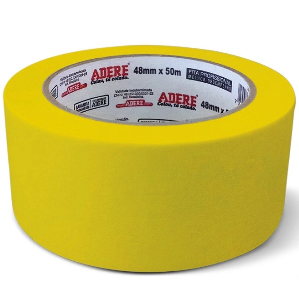 3m Fita Crepe Alta Performance Amarela 48mmx40m