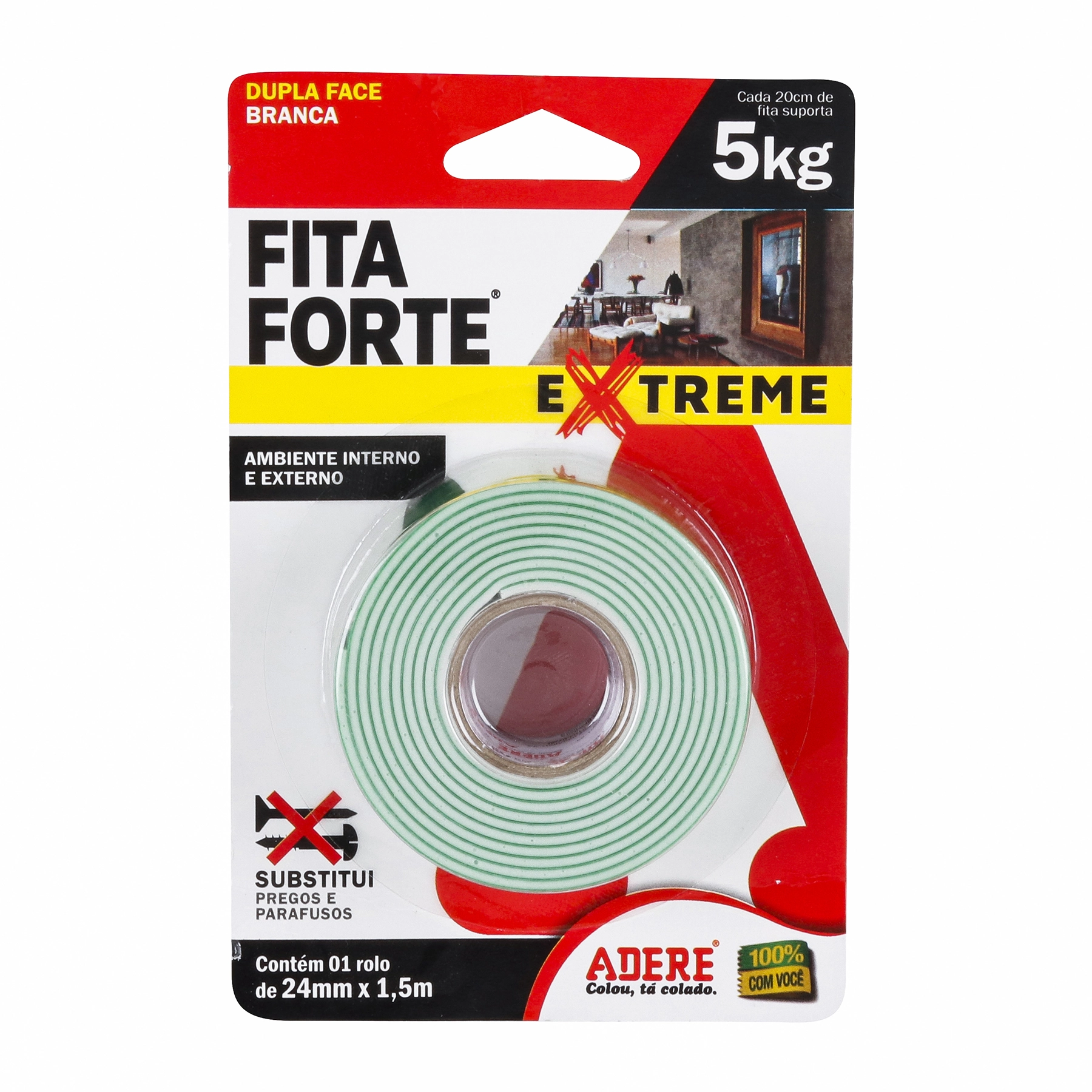 Fita Forte Extreme 24x1,5 Kg Ambiente Ext/int Adere