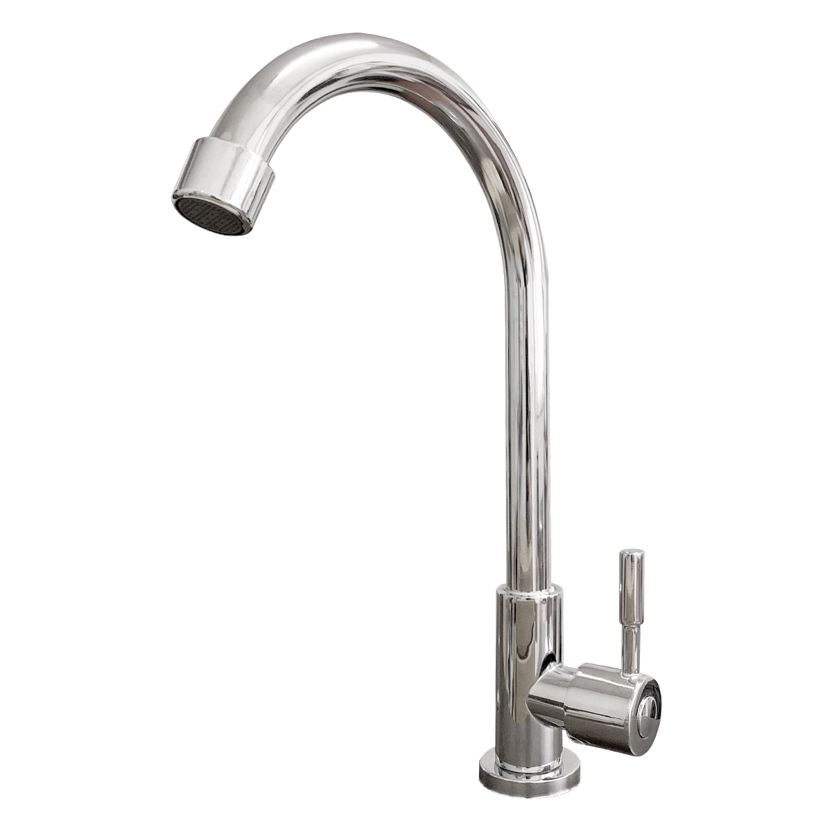 Torneira Para Cozinha Inox 304 1/4 De Volta Cromado 40 Mca