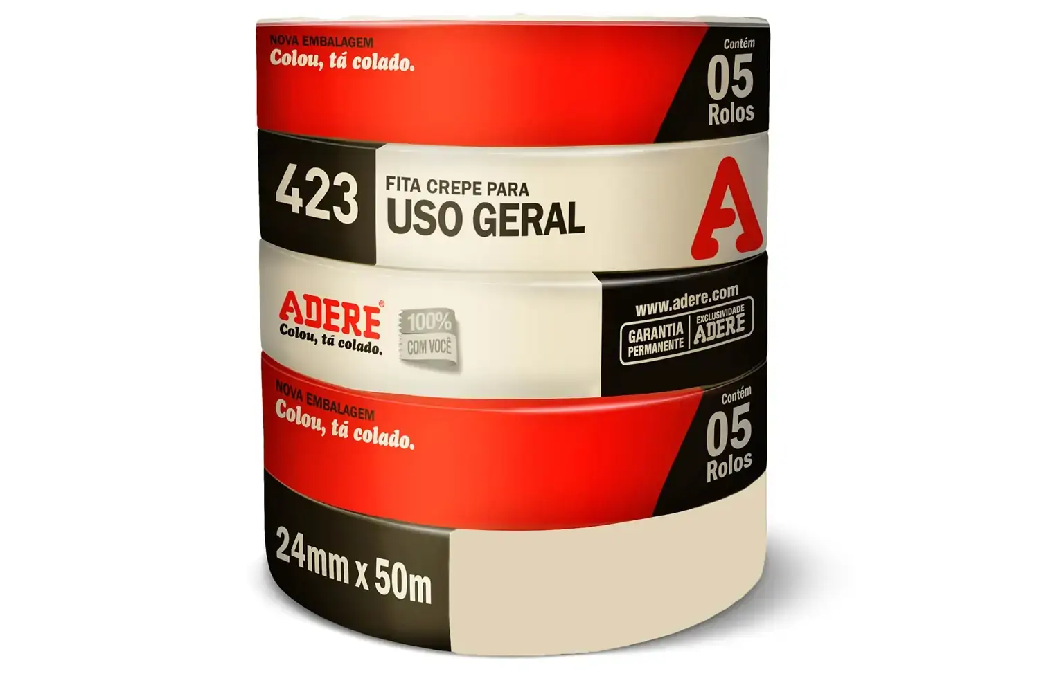 Fita Crepe Palha 24x50m Adere