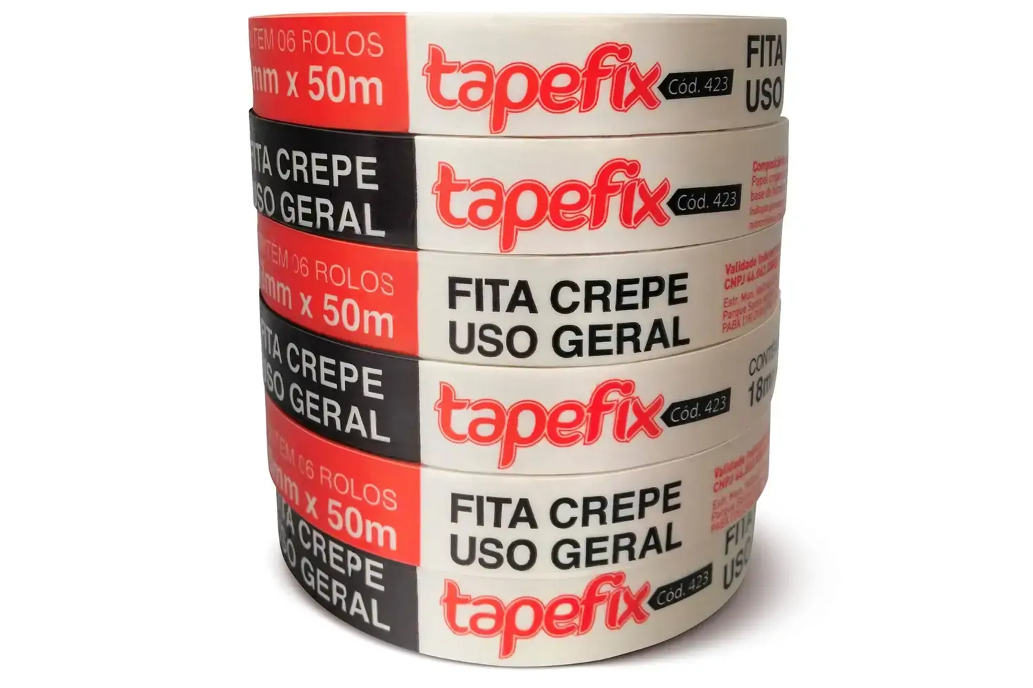 Fita Crepe Tapefix 18mmx50m Ref.423 Un