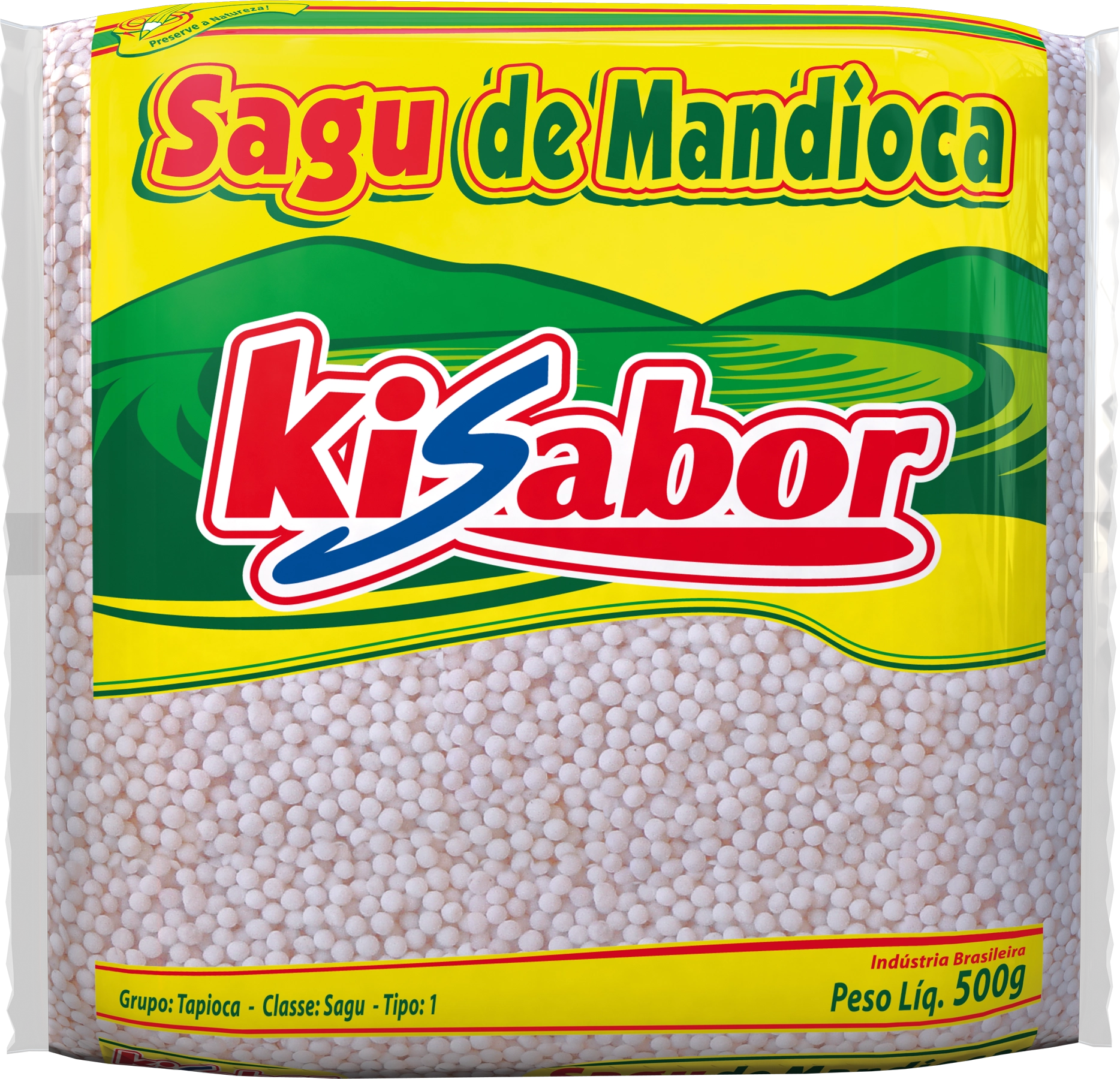 Sagu Kisabor 500gr Mandioca Pct
