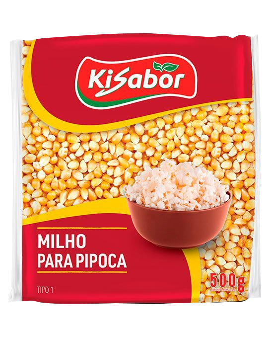 Milho Kisabor Pipoca