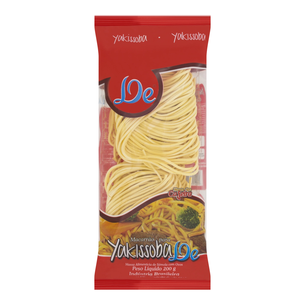Macarrão Caseiro para Yakissoba DE 200g