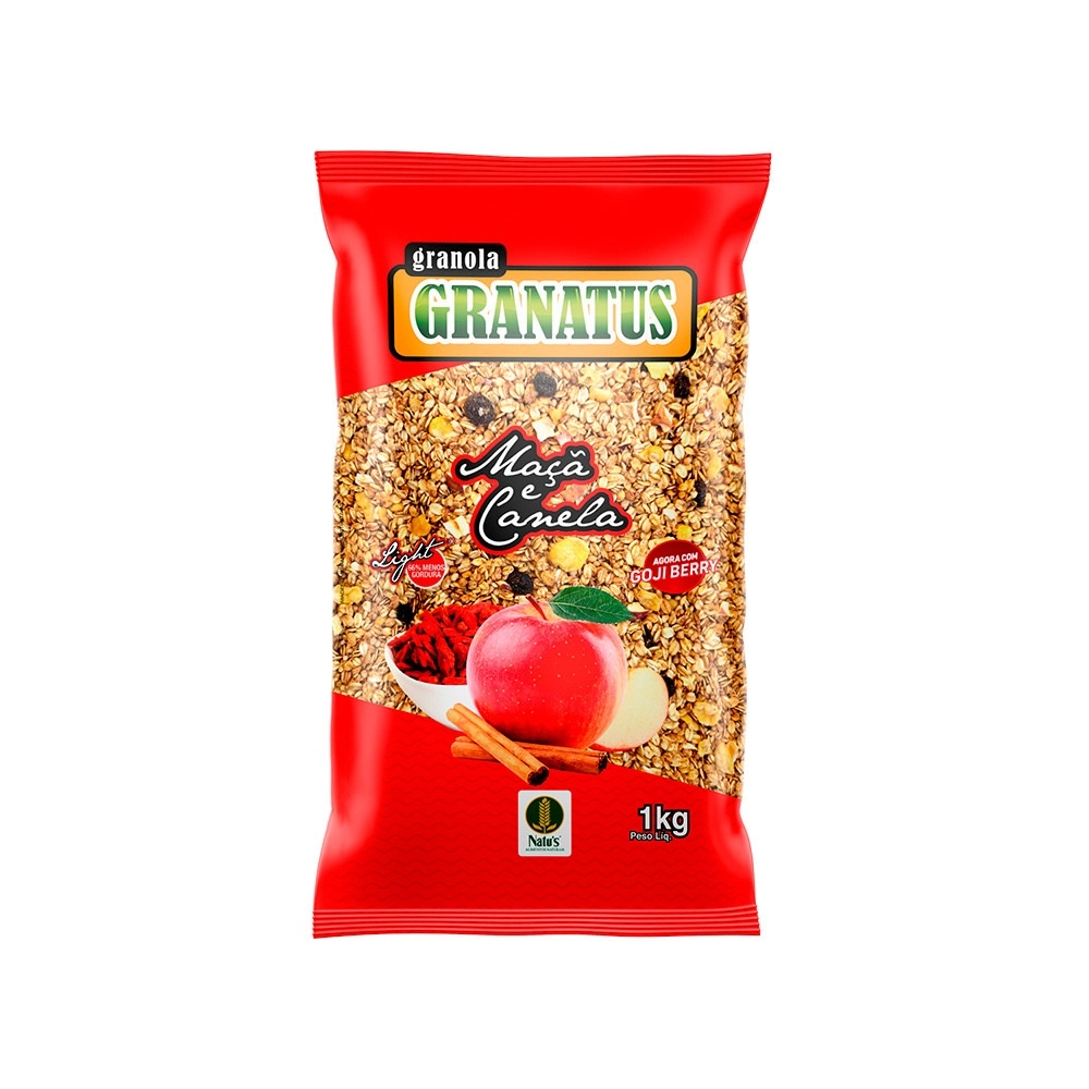 Granatus Maca E Canela Light 1kg