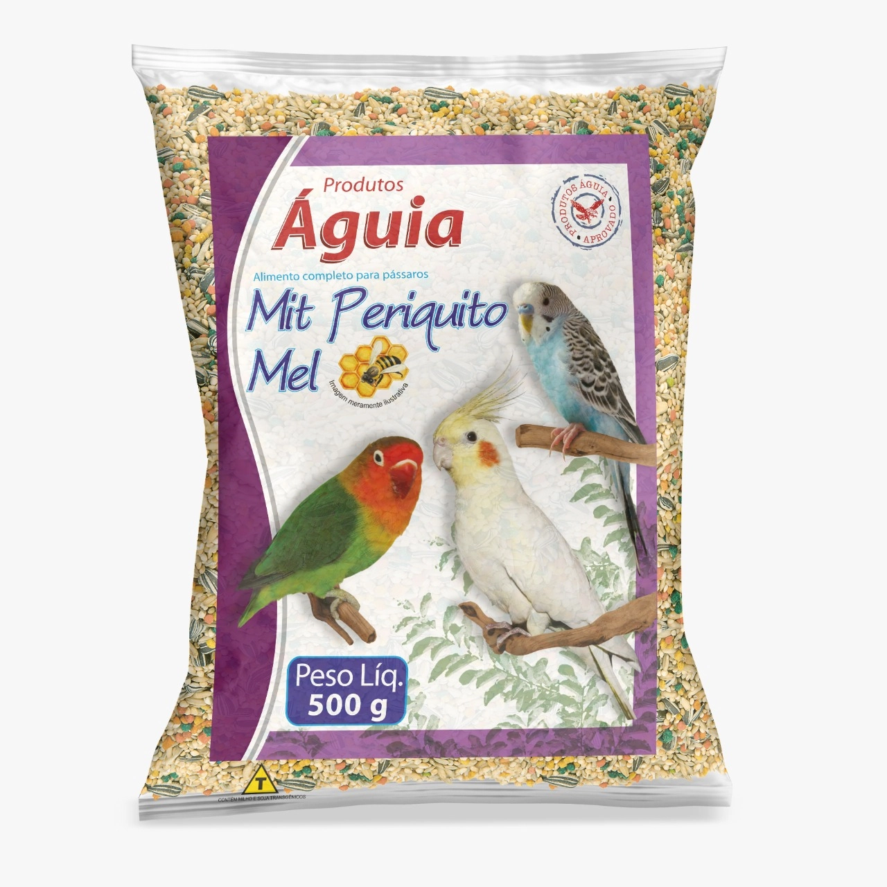Racao Periquitos Aguia 500grs