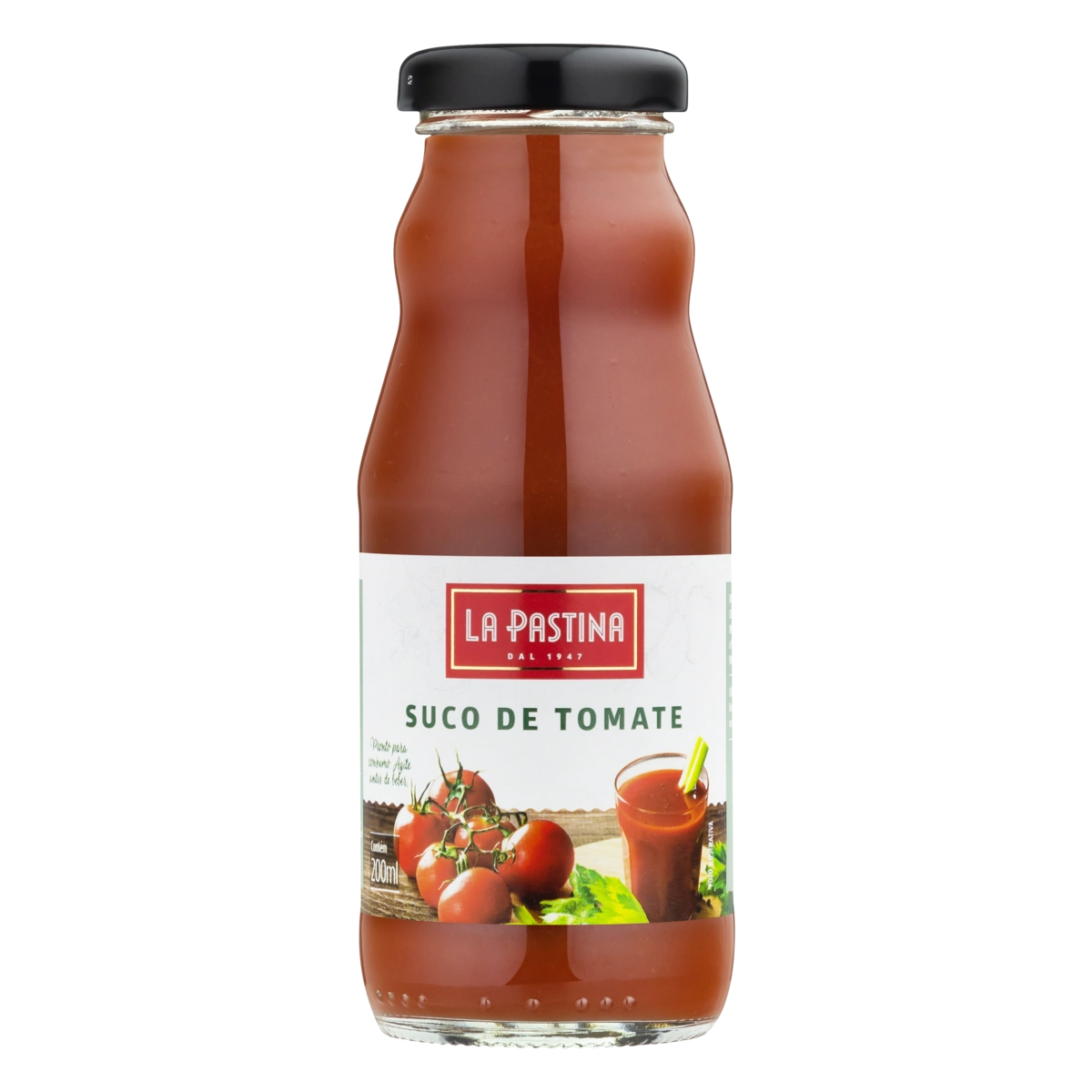 Suco Tomate La Pastina Garrafa 200ml