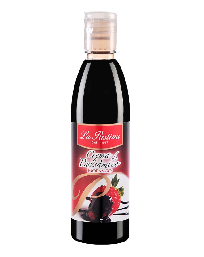 Creme Balsamico Italiano De Morango 250ml La Pastina