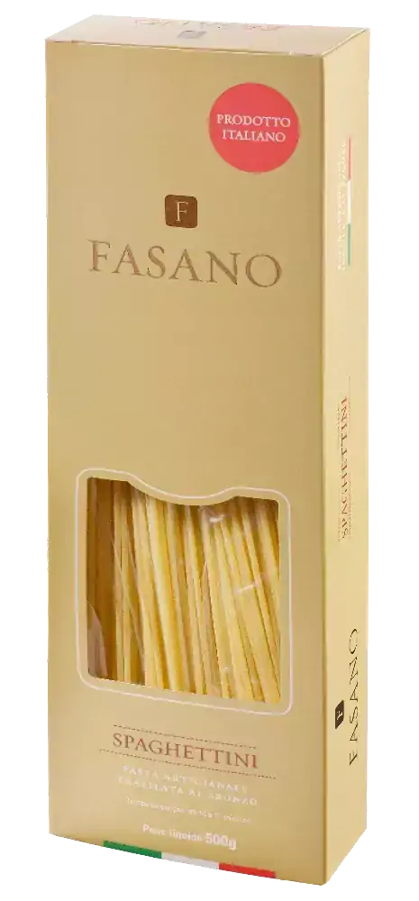 Macarrão Spaghettini Fasano Importado Italia 500G
