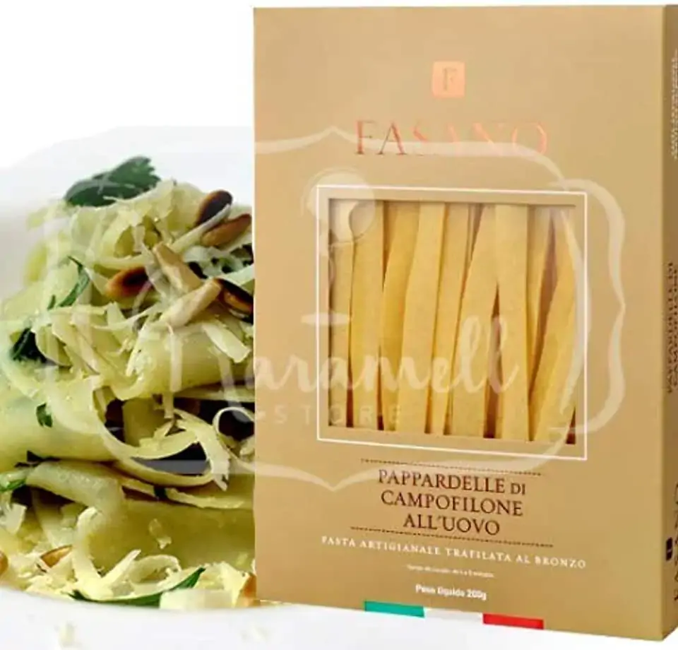 Macarrão De Sêmola Com Ovos Grano Duro Pappardelle Fasano Caixa 200g