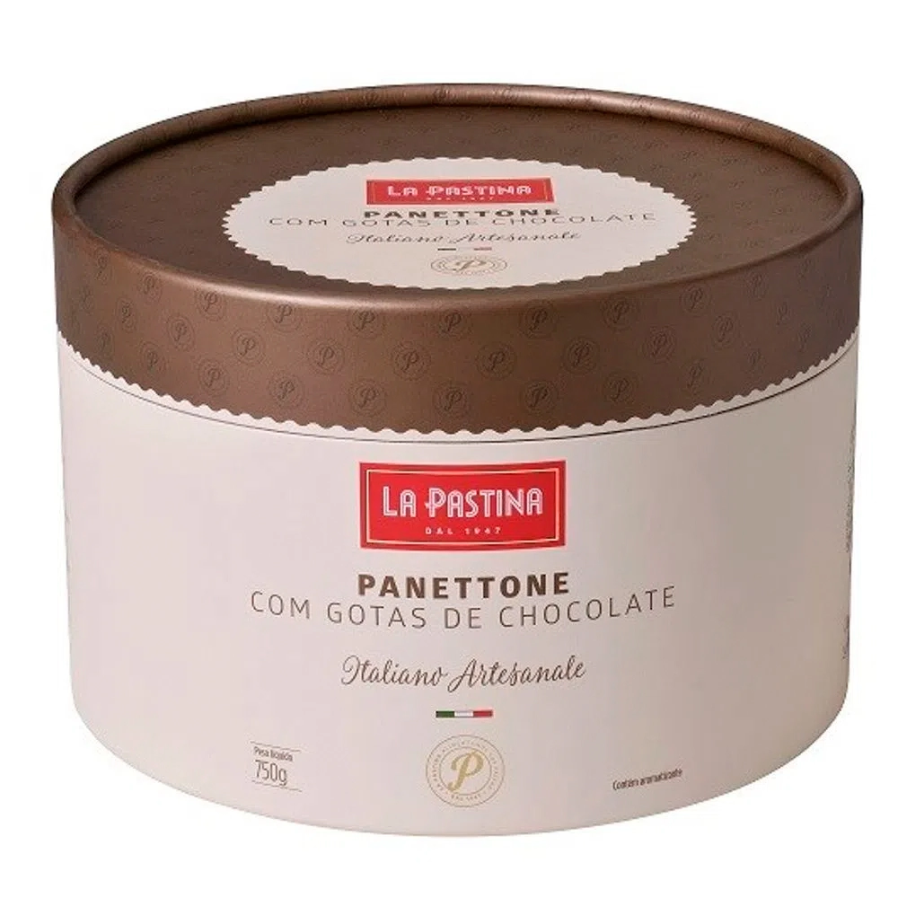 Panettone It La Pastina C/ Gota De Choc 750g