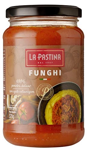 Molho De Tomate Funghi La Pastina Vidro 320g