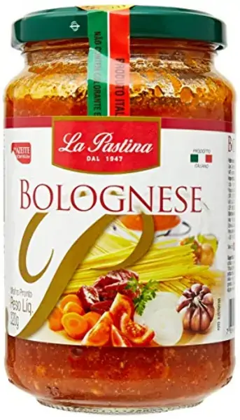 Molho De Tomate Bolognese La Pastina Vidro 320g