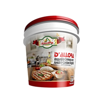 Requeijão Cremoso Dallora 3,6kg