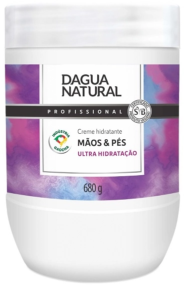 Creme Esfoliante Mãos e Pés 680g D'agua Natural