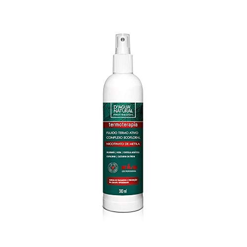 Fluído Termo Ativo Nicotinato De Metila Com Complexo Ecofloral Dágua Natural