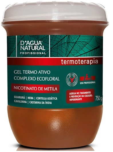 Gel Termo Ativo Nicotinato De Metila Com Complexo Ecofloral Dágua Natural
