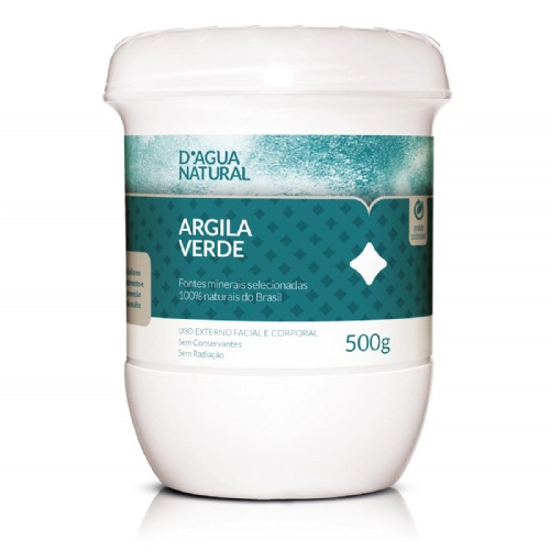 Argila Verde Dágua Natural