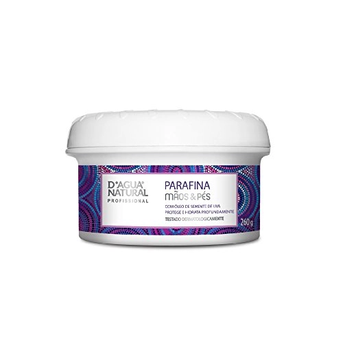 Parafina Para Mãos E Pés Semente De Uva Dágua Natural