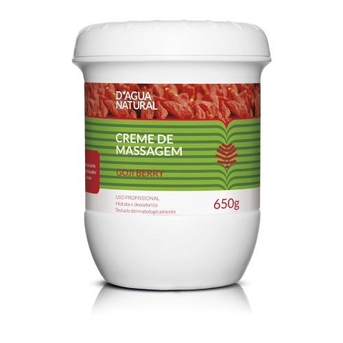 Creme De Massagem Goji Berry D água Natural