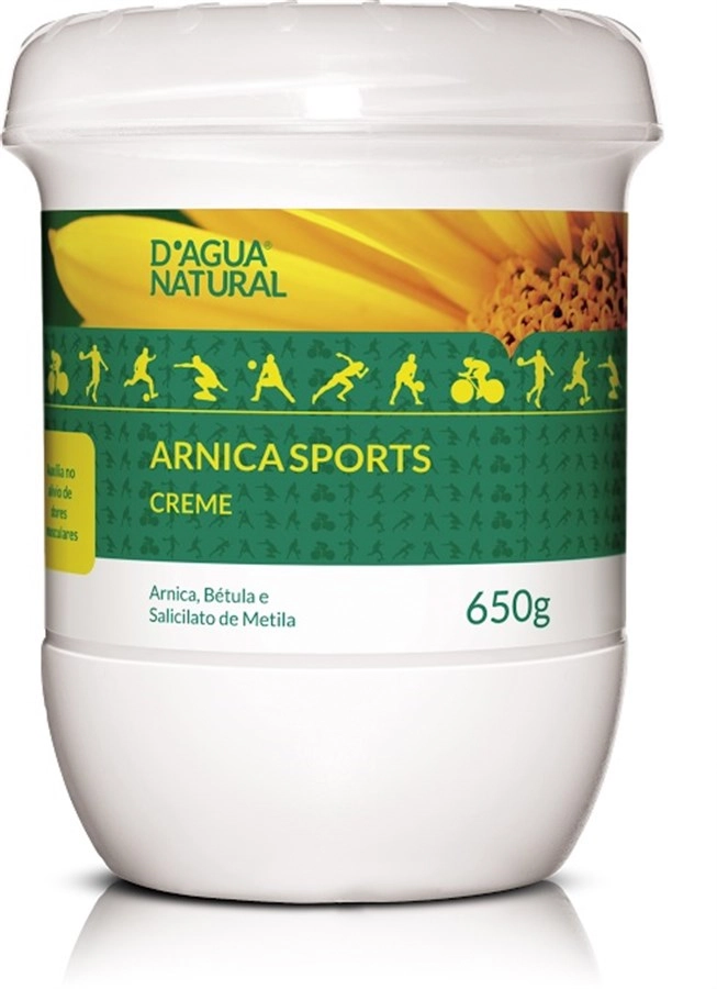 Creme De Massagem Arnica Sports 650g D Agua Natural