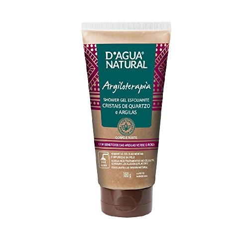 Dagua Nat Shower Gel Esf 180g Cristais De Quartzo E Argilas