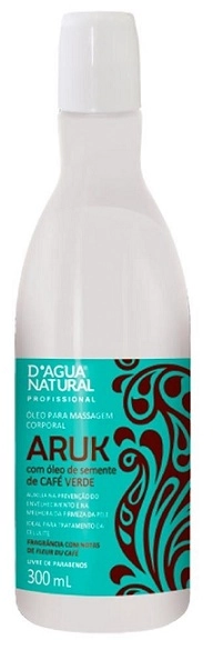 Oleo Mas Aruk Semente Cafe Verde 300ml Dagua Natur