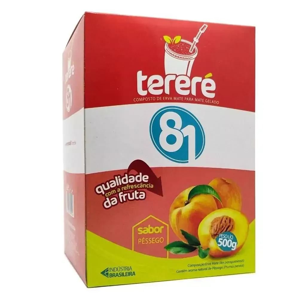 Erva Mate Tereré 81 Pêssego 500gr
