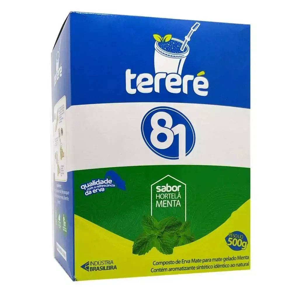 Erva Mate Tereré 81 Hortelã Menta 500gr