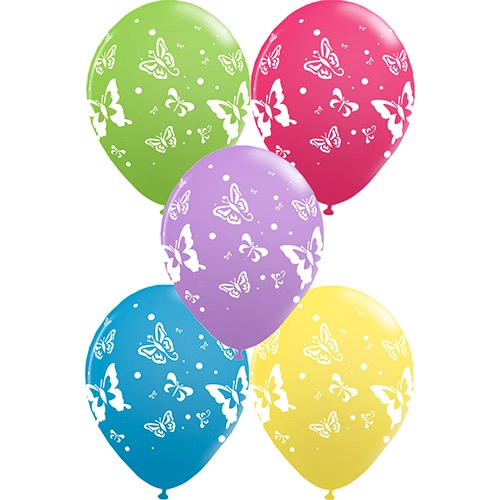 Balão Borboletas Sortidos Balloontech