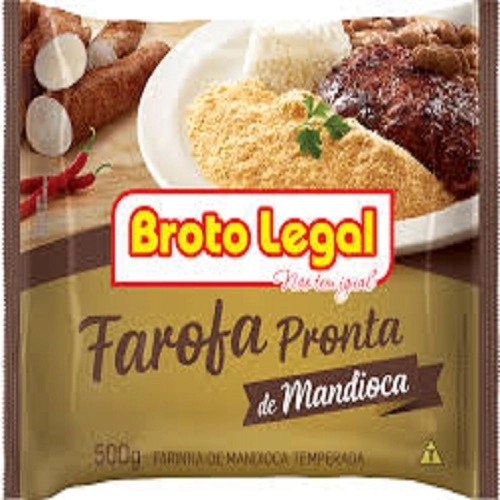 Farofa Mandioca Broto Legal Trad 500g
