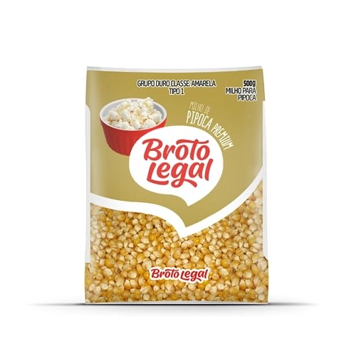 Milho De Pipoca Premium Broto Legal 500g