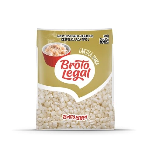 Canjica Branca Broto Legal 500g