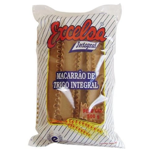 Macarrão Integral Lasagna 500g Excelsa