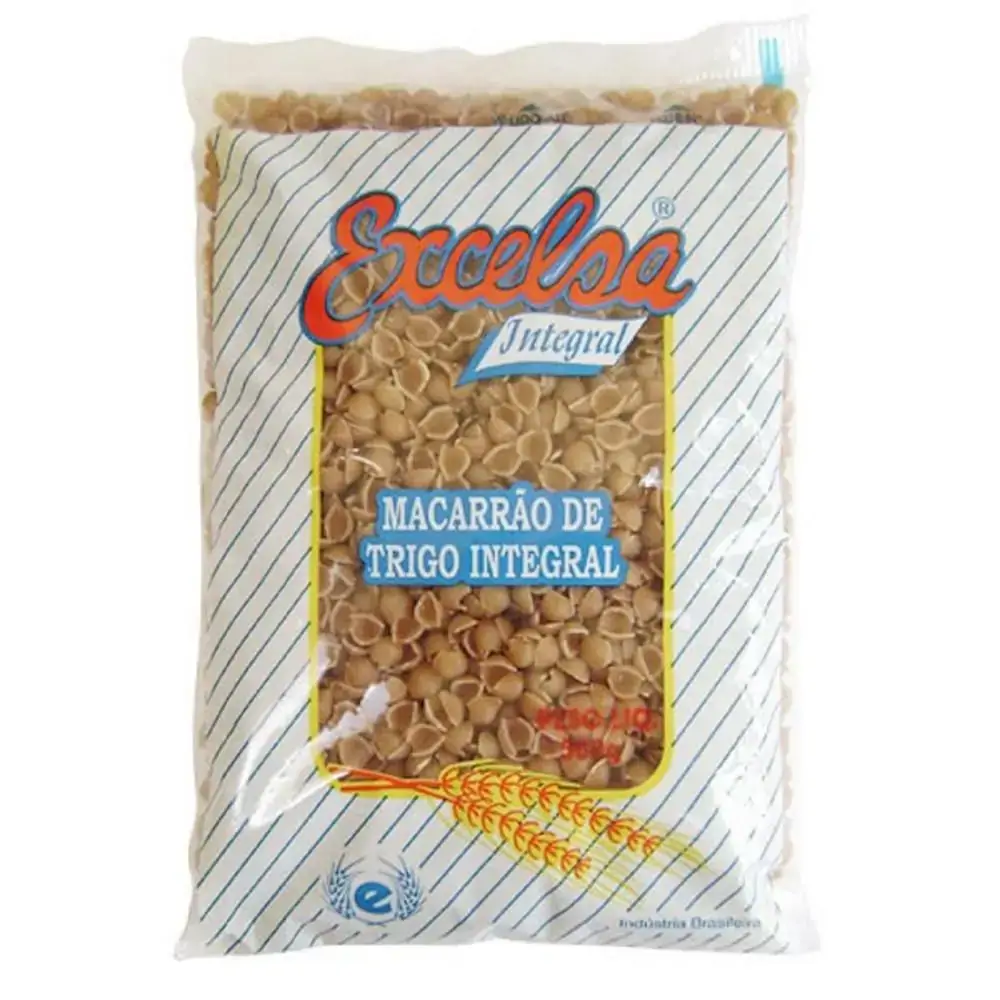 Massa Integral Excelsa 500g Conchinha Lisa