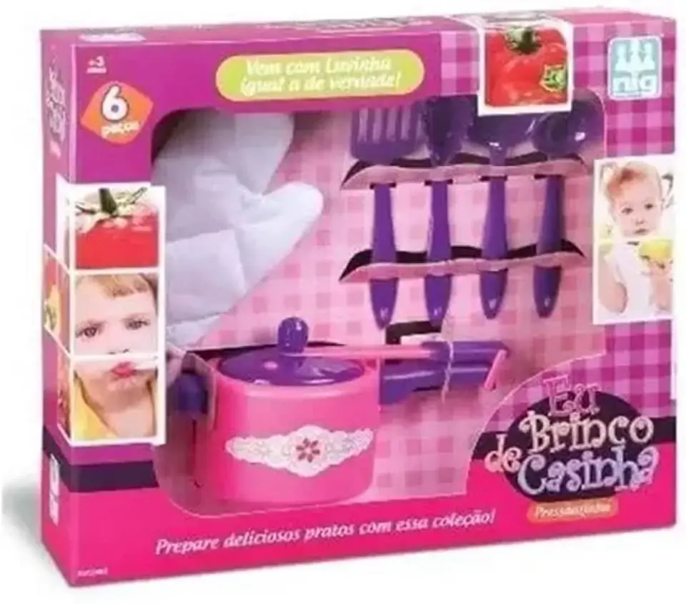 Brinquedo Kit Cozinha Panela Pressao 1un