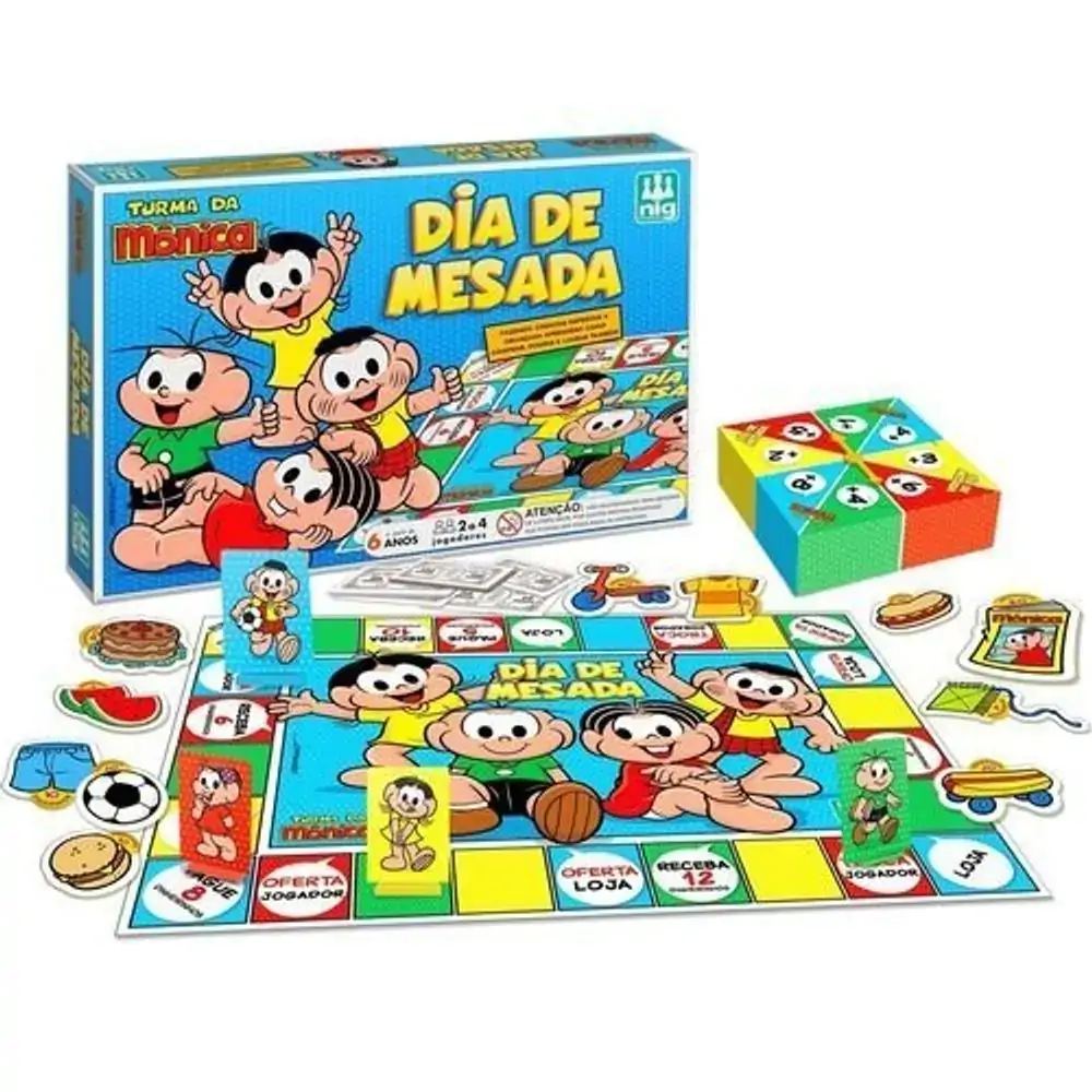 Jg Dia De Mesada Turma Da Mnica Ean 7896200707657