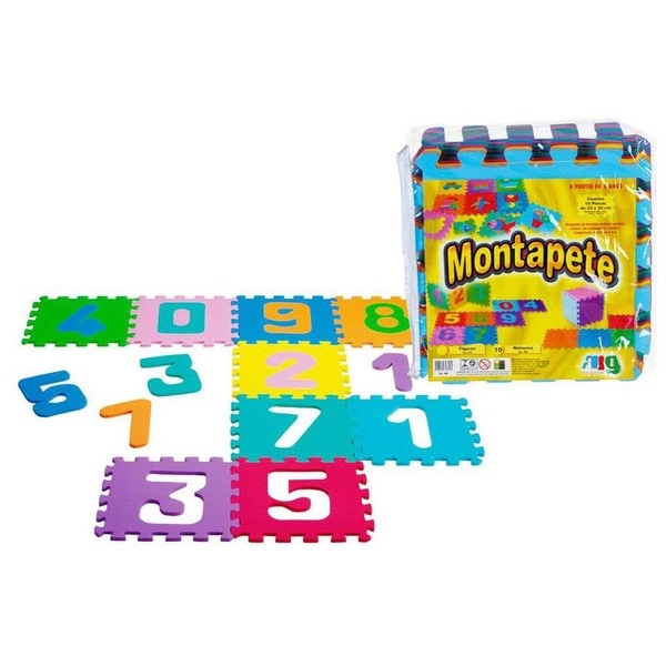 Nig Brinquedos Montapete Números