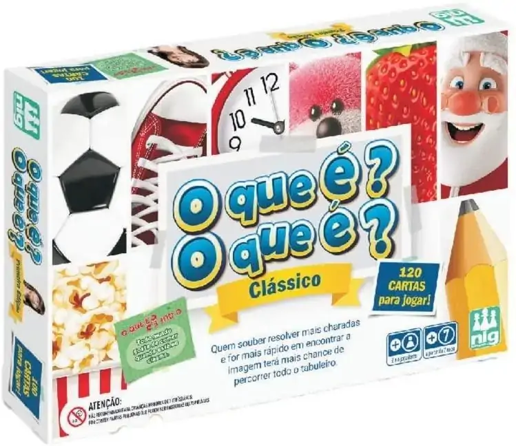 Jogo O que É? O que É? Clássico - Nig