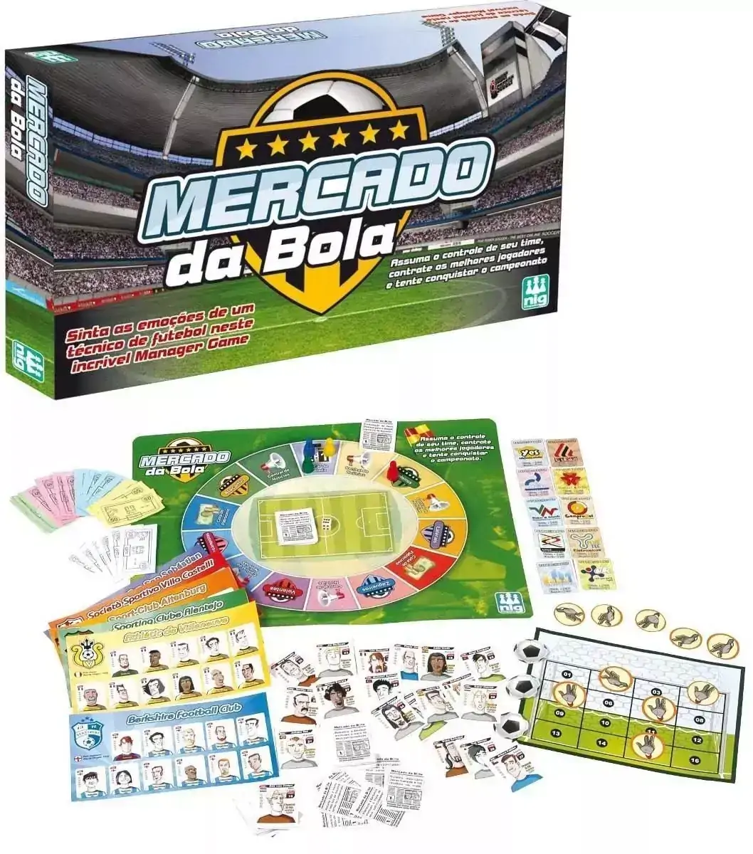 Jogo Mercado Da Bola - Nig Brinquedos
