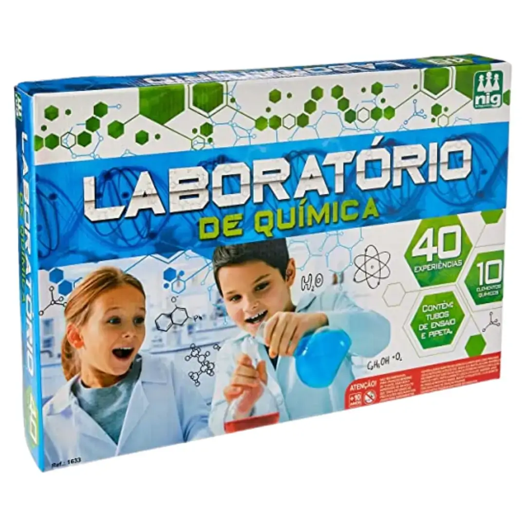 Jogo Laboratório de Química - Nig Brinquedos