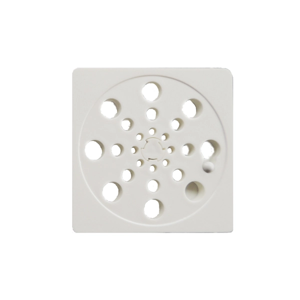 Ralo Grelha 18.0003/0078 Quad Plast Branco 100mm Overtime